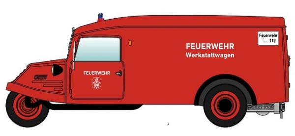 NPE NA88522 Goliath GD 750 Set, Feuerwehr