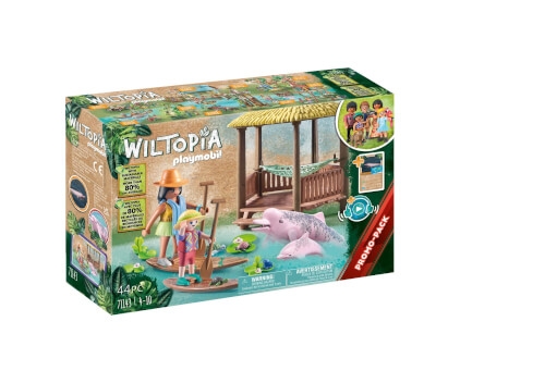 PLAYMOBIL 71143 Wiltopia - Paddeltour mit den Flussdelfinen