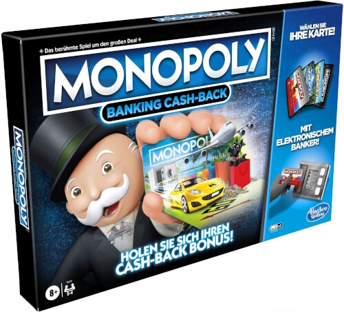 Hasbro E8978100 Monopoly Banking Cash-Back