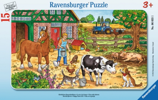 Ravensburger 06035 Glückliches Bauernhofleben