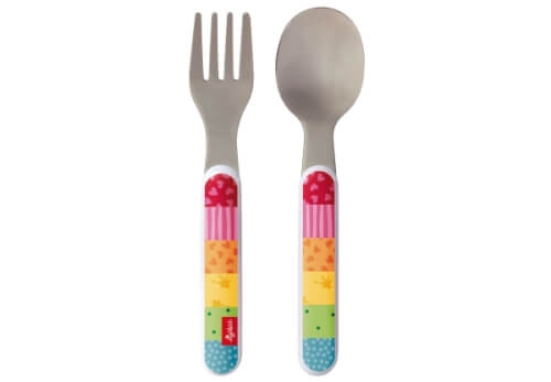 Sigikid 24870 Besteckset Rainbow Rabbit
