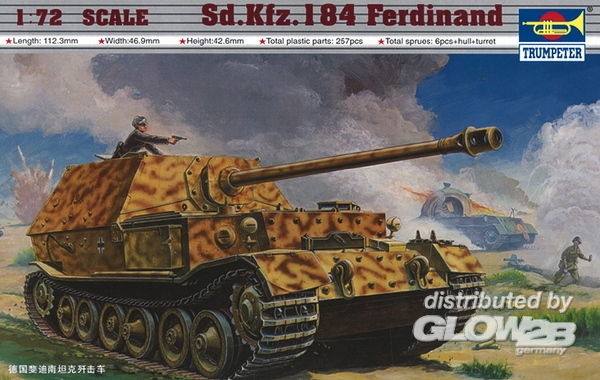 Trumpeter 07205 Sd.Kfz. 184 Tiger Ferdinand