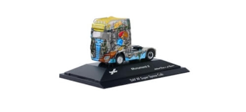 Herpa 110990 DAF XF EURO 6 FACELIFT ZUGMASCHINE / PB TRANSPORTE BRUNNER HERPA MONUMENT II (BAYERN