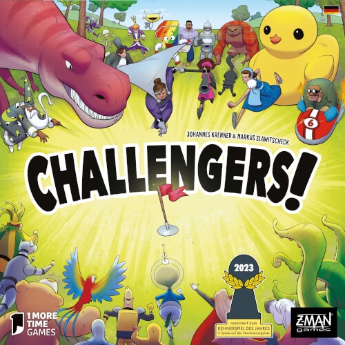 Asmodee ZMND0028 Challengers!