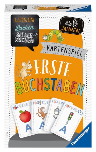 Ravensburger 80659 Lernen Lachen Selbermachen: Kartenspiel Erste Buchstaben
