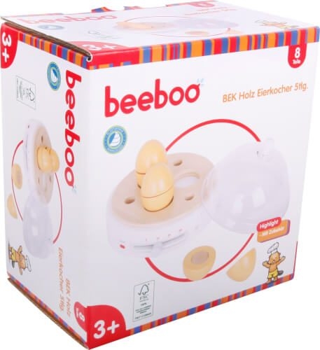 VEDES 47041350 Beeboo Kitchen Holz Eierkocher 5-teilig