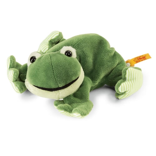 Steiff Cappy Frosch, grün, liegend, 16 cm