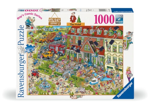 Ravensburger 17579 Puzzle Holiday Resort 2 - The Hotel 1000 Teile