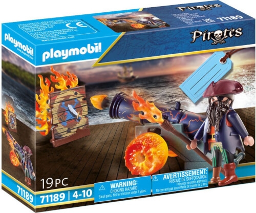 PLAYMOBIL 71189 Pirat mit Kanone
