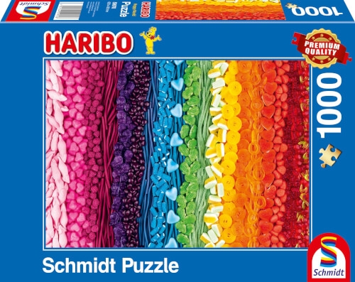 Schmidt Spiele 59970 Puzzle Haribo Happy World 1.000 Teile