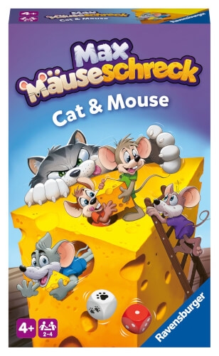 Ravensburger 22466 Max Mäuseschreck Mitbringspiele Mitbringspiele