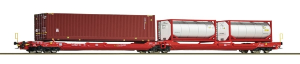Roco 77400 Doppeltaschen-Gelenkwagen T3000e, DB AG