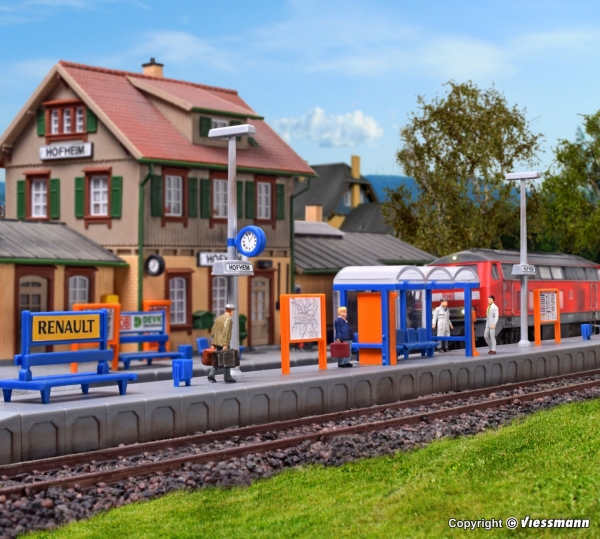 Kibri 9558 H0 Bahnsteig Hofheim