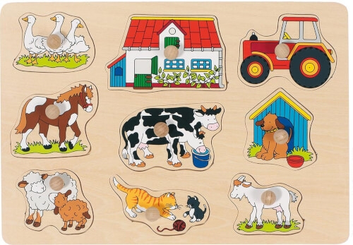 GoKi Steckpuzzle Bauernhof I