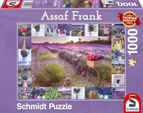 Schmidt Spiele Puzzle Assaf Frank Der Duft des Lavendels 1.000 Teile