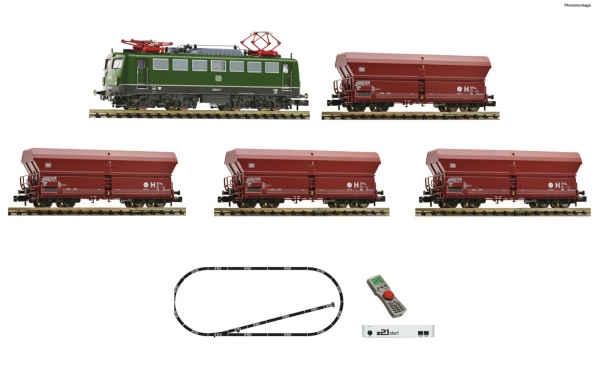 Fleischmann 931895 z21 start Digitalset: Elektrolokomotive BR 140 mit Güterzug, DB