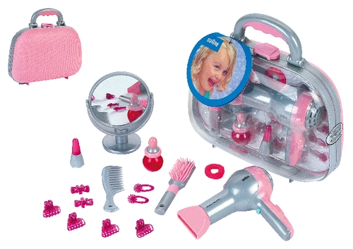 Klein Theo 5855 BRAUN Beauty Case m.Haartrockner/Zubehör
