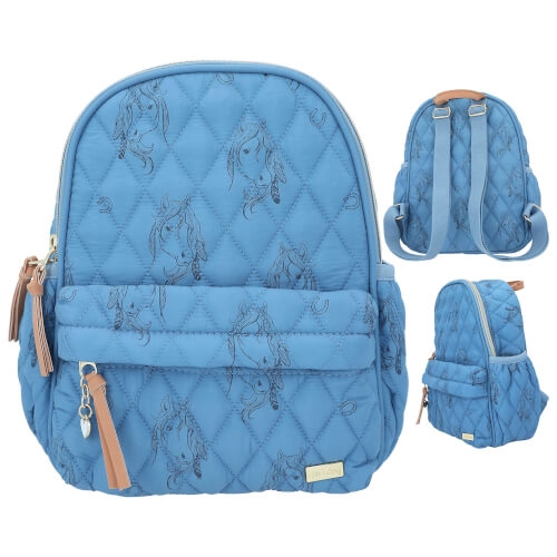 Depesche 12026 Miss Melody Rucksack BLUE QUILT