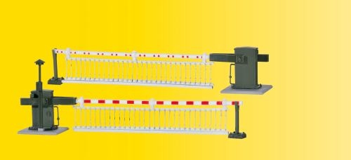 Viessmann 5107 H0 Bahnschranke mit Behang, vollautomatisch