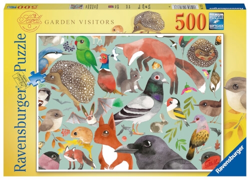 Ravensburger Puzzle 17137 - Garden Visitors - 500 Teile Puzzle für Erwachsene und Kinder ab 12 Jahre