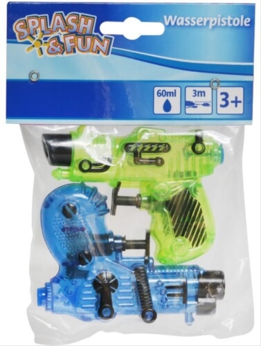 Splash & Fun Wasserpistole Galaxy, 2 Stück, 11 cm