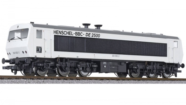 Liliput L132050 Diesellok DE 2500 Henschel-BBC weiß DC