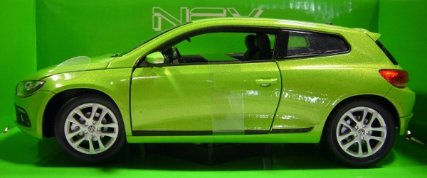 Welly 24007 VW Scirocco 3 metgrün 1:24