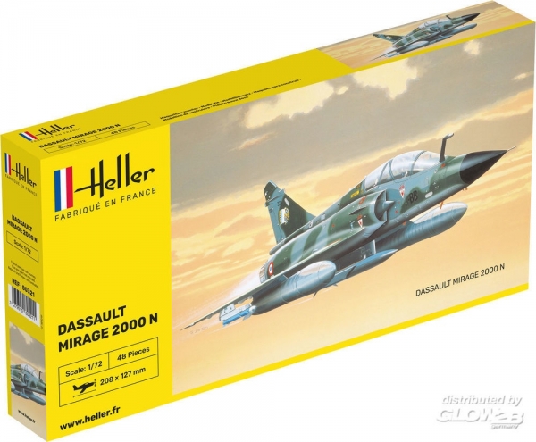 Heller 80321 Dassault Mirage 2000 N 1:72