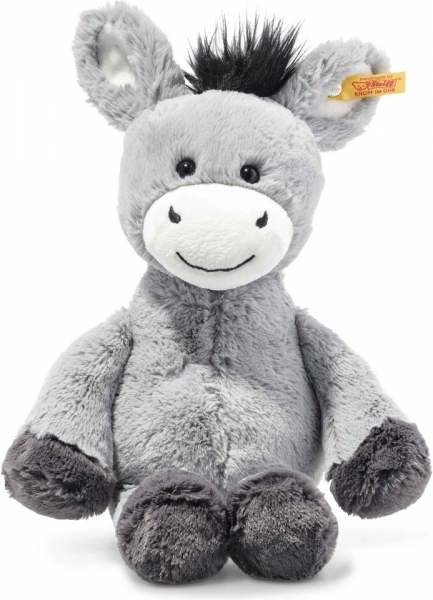 Steiff 73748 Dinkie Esel 30 cm graublau