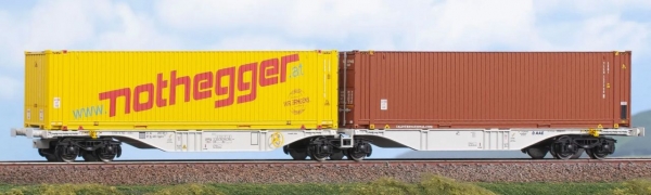 ACME AC40390 H0 Containertragwagen Sggmrss 90 "Nothegger/TAL", AAE, Ep. VI