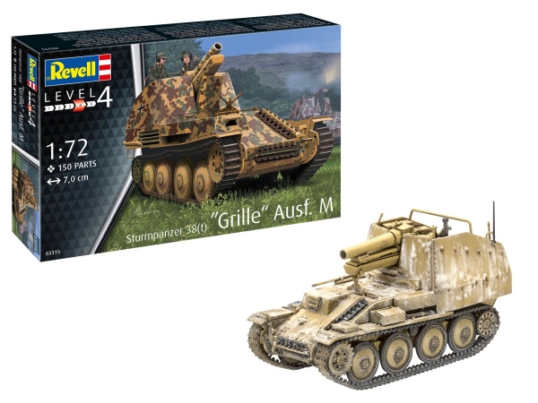 Revell 03315 Sturmpanzer 38(t) Grille Ausf. M