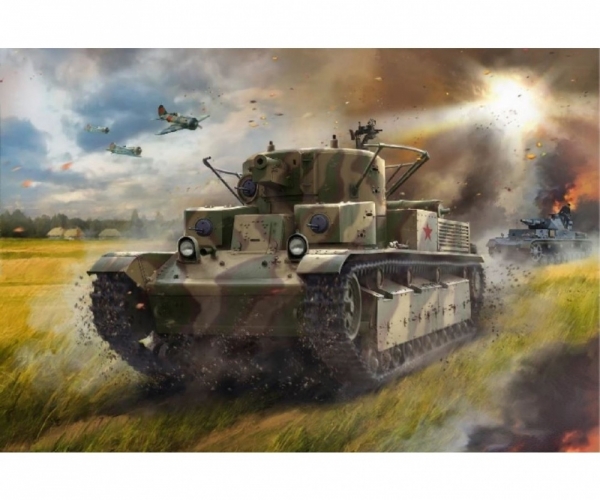 Zvezda 5064 1:72 WWII Tank T-28