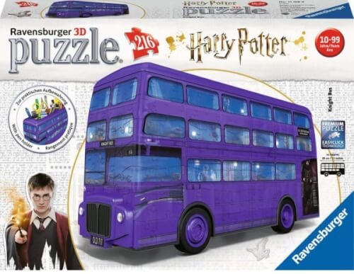 Ravensburger 111589 Puzzleball Harry Potter Knight Bus 216 Teile