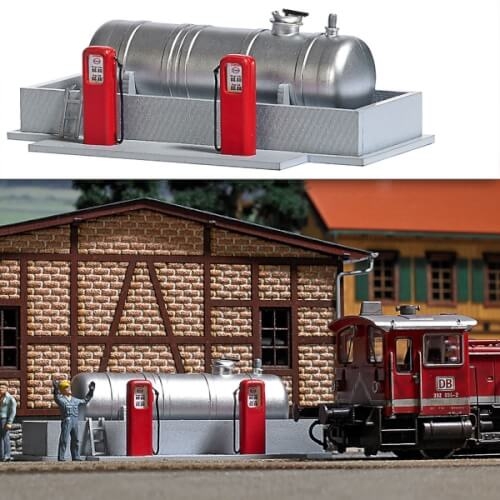 Busch 1158 H0-BW-Tankstelle