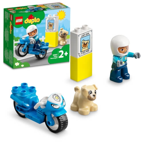 LEGO® DUPLO® 10967 Polizeimotorrad