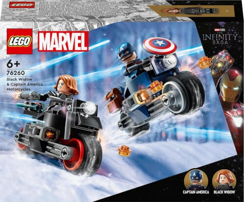 LEGO® Marvel Super Heroes 76260 Black Widows & Captain Americas Motorräder