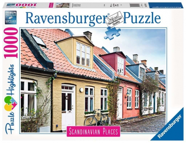Ravensburger 16741 Puzzle Häuser in Aarhus, Dänemark