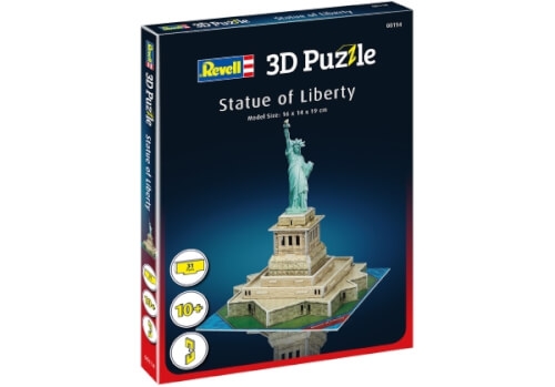 Revell 00114 Puzzle 3D Freiheitsstatue 31 Teile