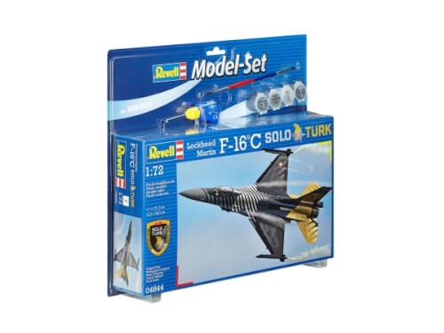 Revell 64844 Model Set F-16 C SOLO TÜRK