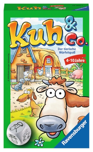 Ravensburger 23160 Kuh & Co. Mitbringspiel