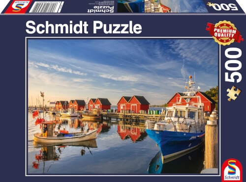 Schmidt Spiele 58955 Puzzle Fischereihafen Weiße Wiek 1000 Teile
