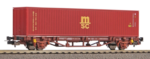Piko 97154 H0 Containertragwagen Lgs579 FS V MSC
