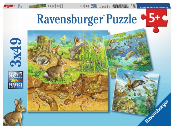 Ravensburger 08050 Tiere in ihren Lebensräumen
