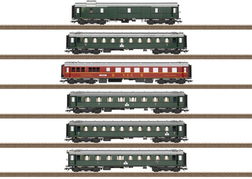 Trix 23629 H0 Schnellzugwagen-Set der Einheitsbauart 1928 bis 1930
