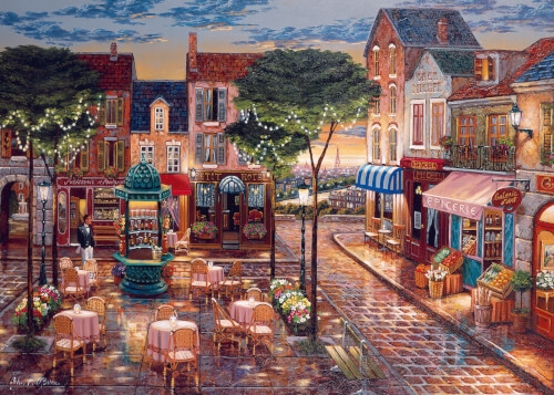 Ravensburger 16727 Puzzle Gemaltes Paris 1000 Teile