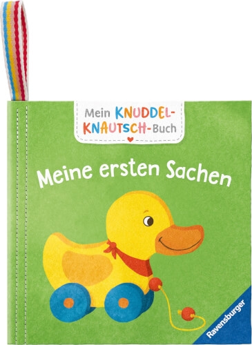 Ravensburger 42082 Mein Knuddel-Knautsch-Buch: robust, waschbar und federleicht. Praktisch für zu Ha