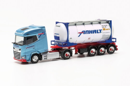 Herpa 316323 DAF XG Swapcontainer-Sattelzug Spedition Anhalt (Schleswig-Holstein/ Rehm-Flehde-Bargen