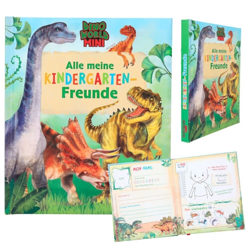 Depesche 12073 Kindergarten-Freundebuch MINI DINO