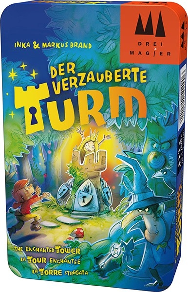 Schmidt Spiele 51400 Drei Magier Spiele®, Der verzauberte Turm