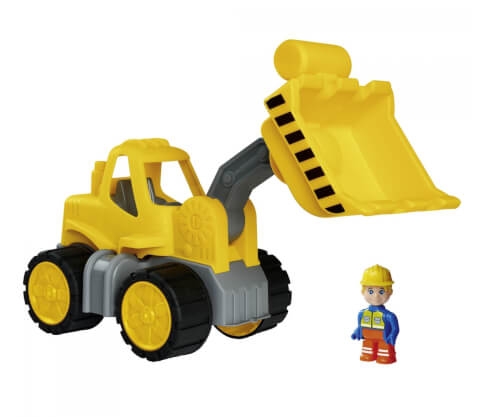Simba 800054837 BIG-Power-Worker Radlader + Figur